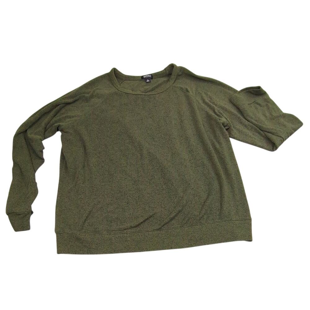 David Buffalo Bitton Unisex Long Sleeve Sweater Green XL